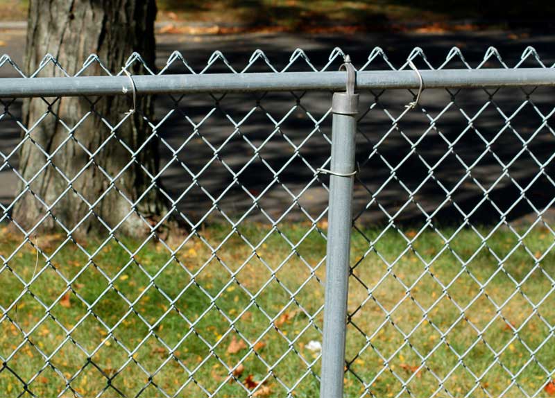 hot-dip galvanized chain link fence