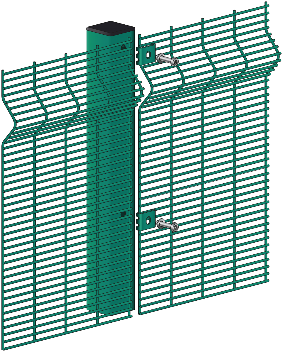 Horizontal Wire with V Fold