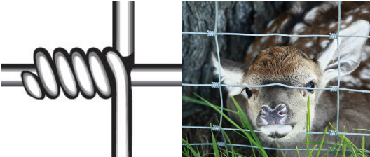 Hinge Knot Field Fence