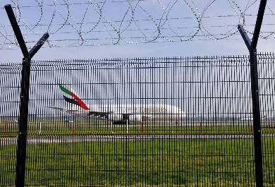 Airport Security Fence