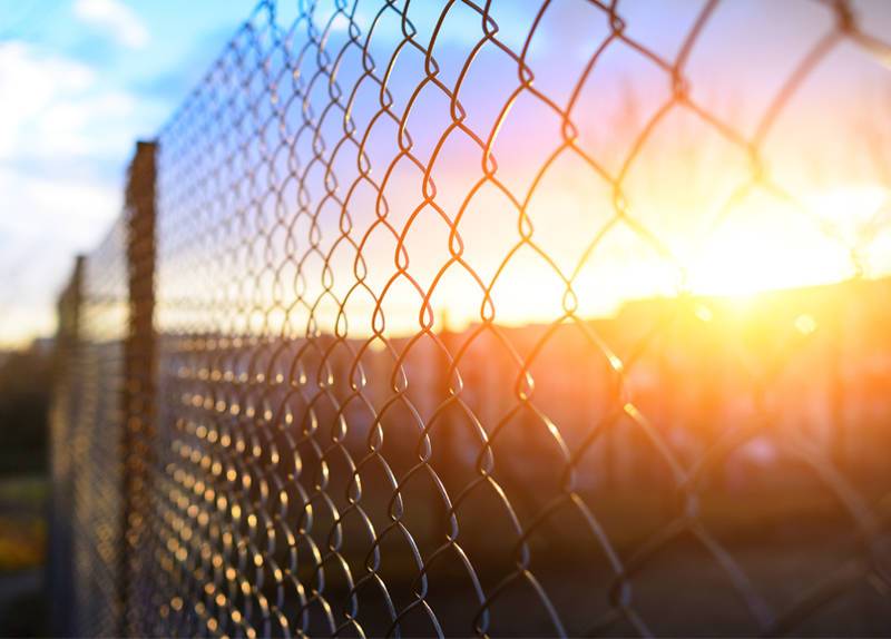 What is the application field of decorative chain link net