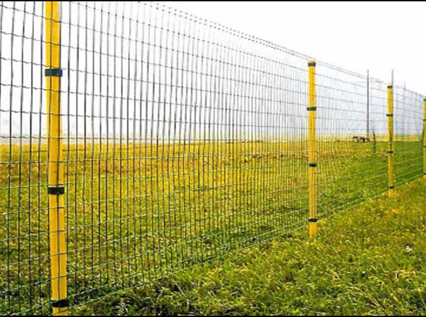 Classic Elegance meets Security: Peach Post Fence for a Charming Boundary