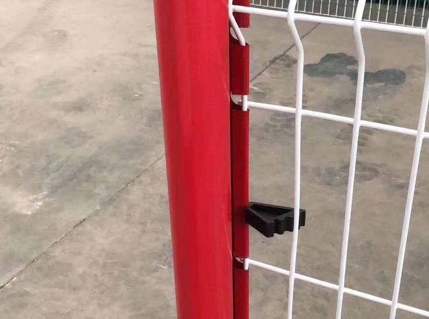 Peach Post Fence: Embrace the Delicate Harmony of Elegance and Security