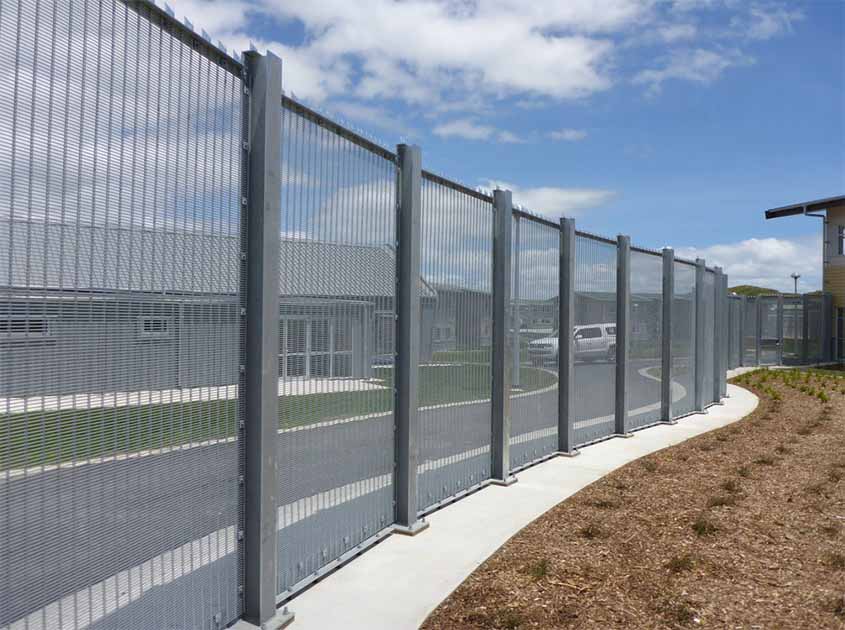 358 Fence: Unparalleled Security and Durability for Metal Manufacturing Facilities