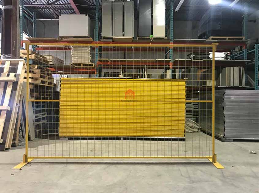 Canada temporary fence for Public Parks and Recreational Areas