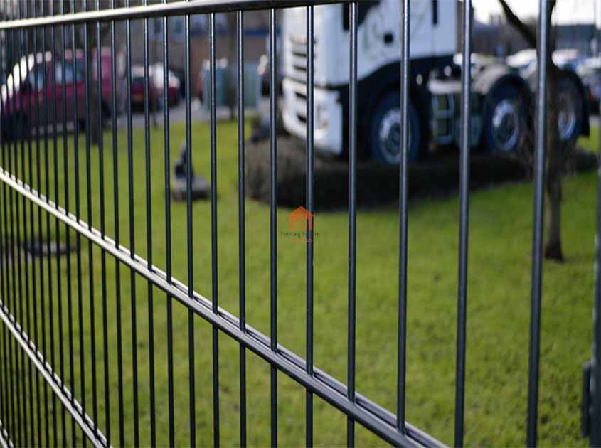 double wire mesh fence: Fashion Week Meets Maximum Security in a Thrilling Collaboration