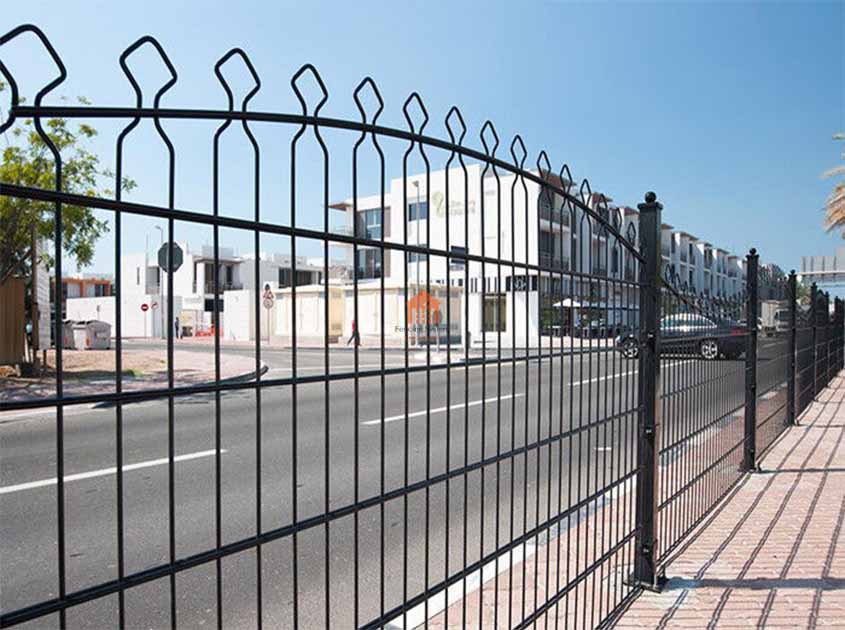 double wire mesh fence: Fashion Week Meets Maximum Security in a Thrilling Collaboration