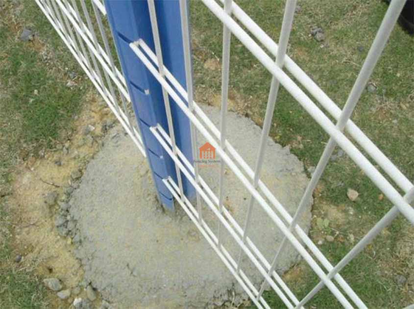Dealing with Rust on a Double Wire Mesh fence - Finding the Perfect Balance