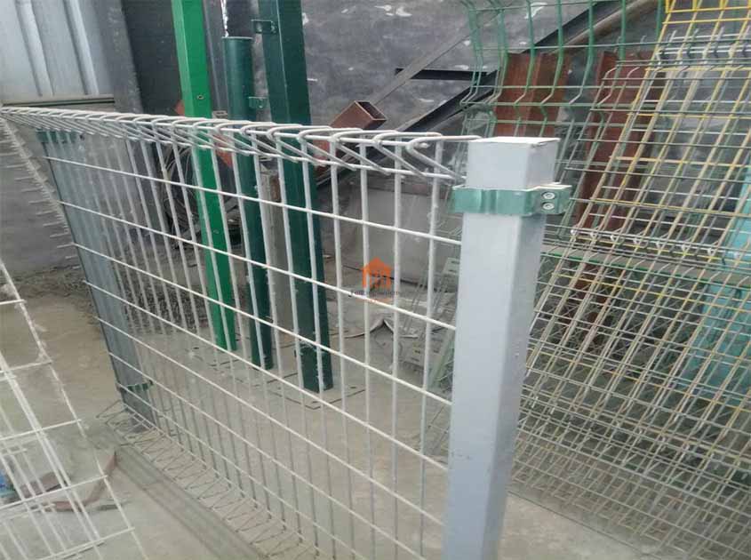 the application effect of BRC mesh fence in industrial area