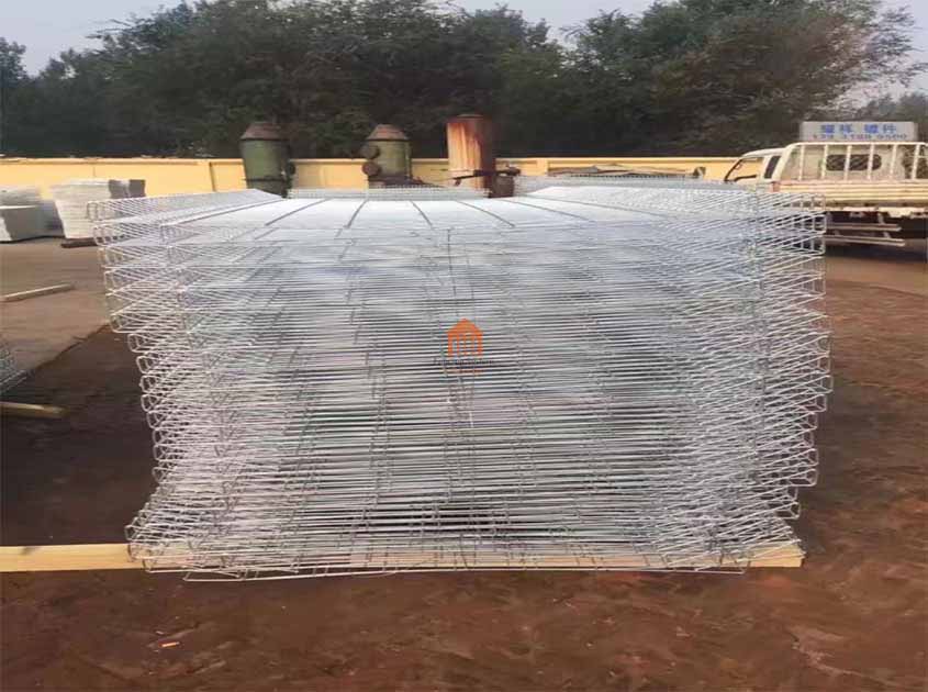 the application effect of BRC mesh fence in industrial area
