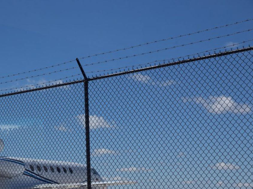 Airport fences