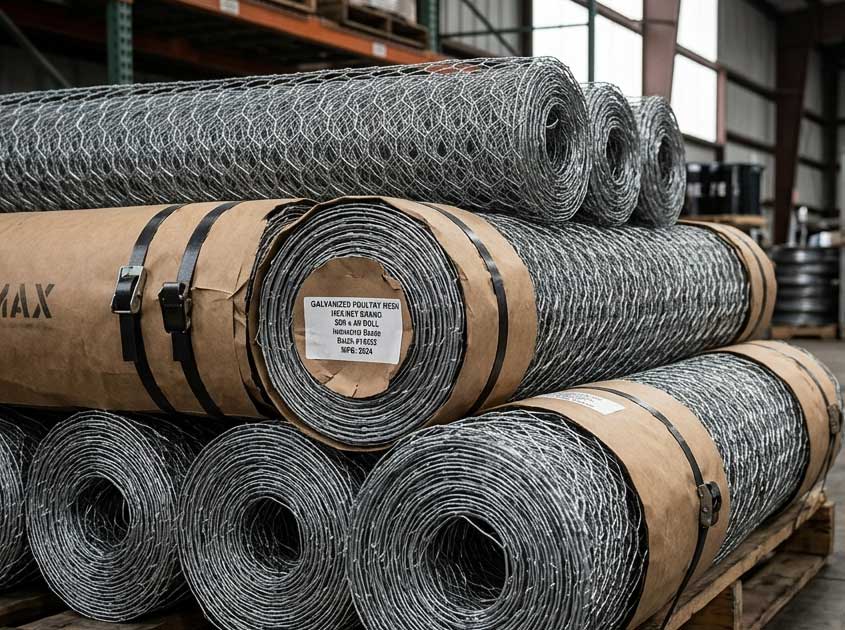 Hexagonal Wire Mesh for Poultry Farming Applications Hexagonal Wire Mesh for Poultry Farming Applications