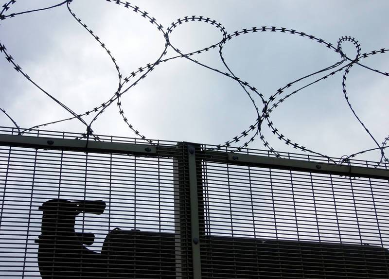 High Security with Razor Wire 358 security fence