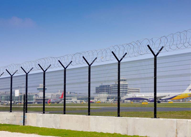 Airport Security Fence