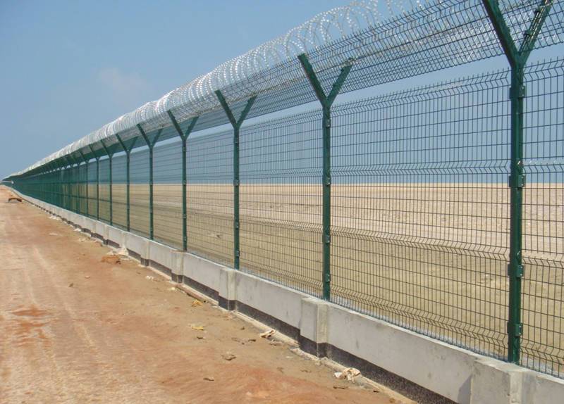 Airport Security Fence