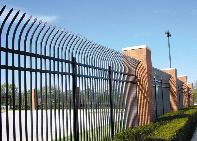 Bent Top Fence