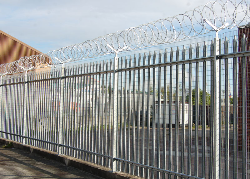 Steel Palisade Fencing - Security Fencing Suppliers Installers