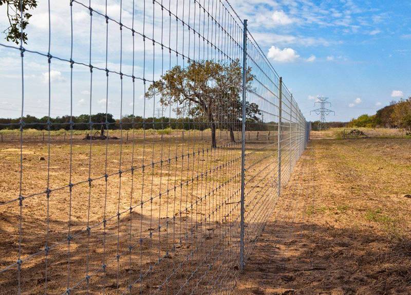 Fixed Knot Deer Fence