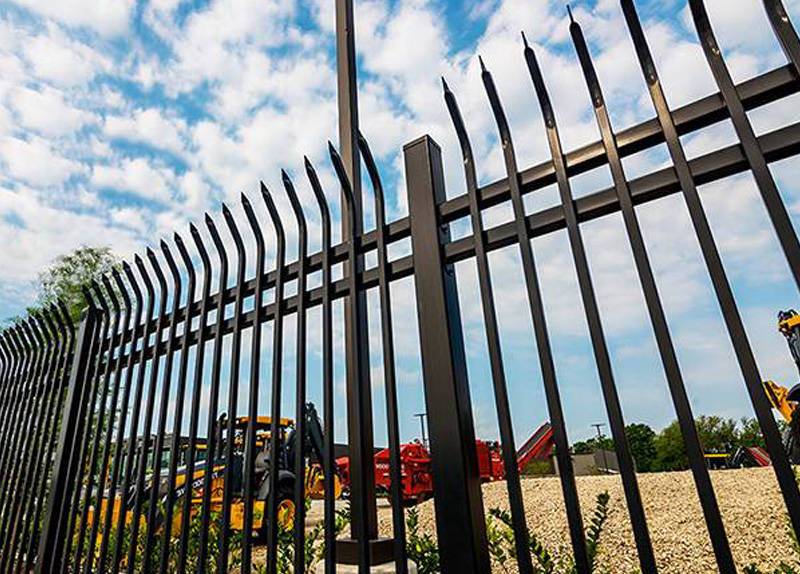 Bent Top Fence