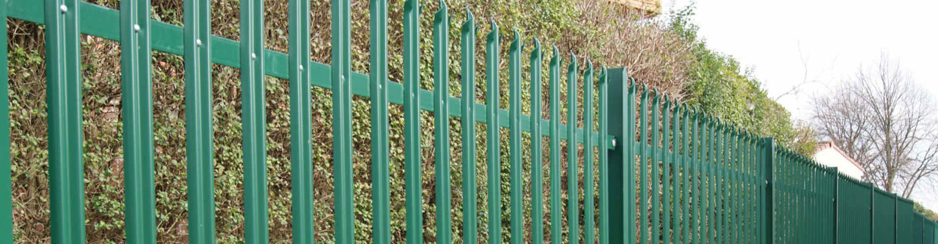 W Section Palisade Fence