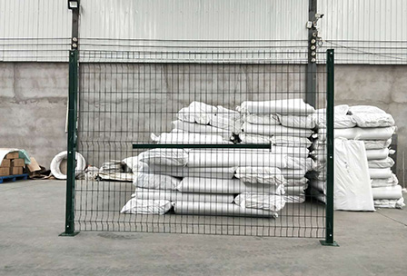 PVC Coated Welded Wire Mesh Fence For Bangkok, Thailand Customer