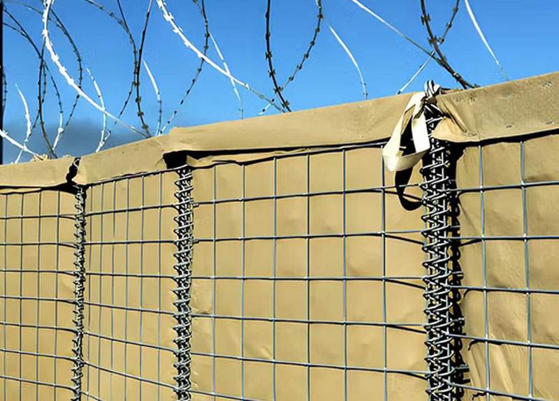 Welded Gabion Blast Barrier